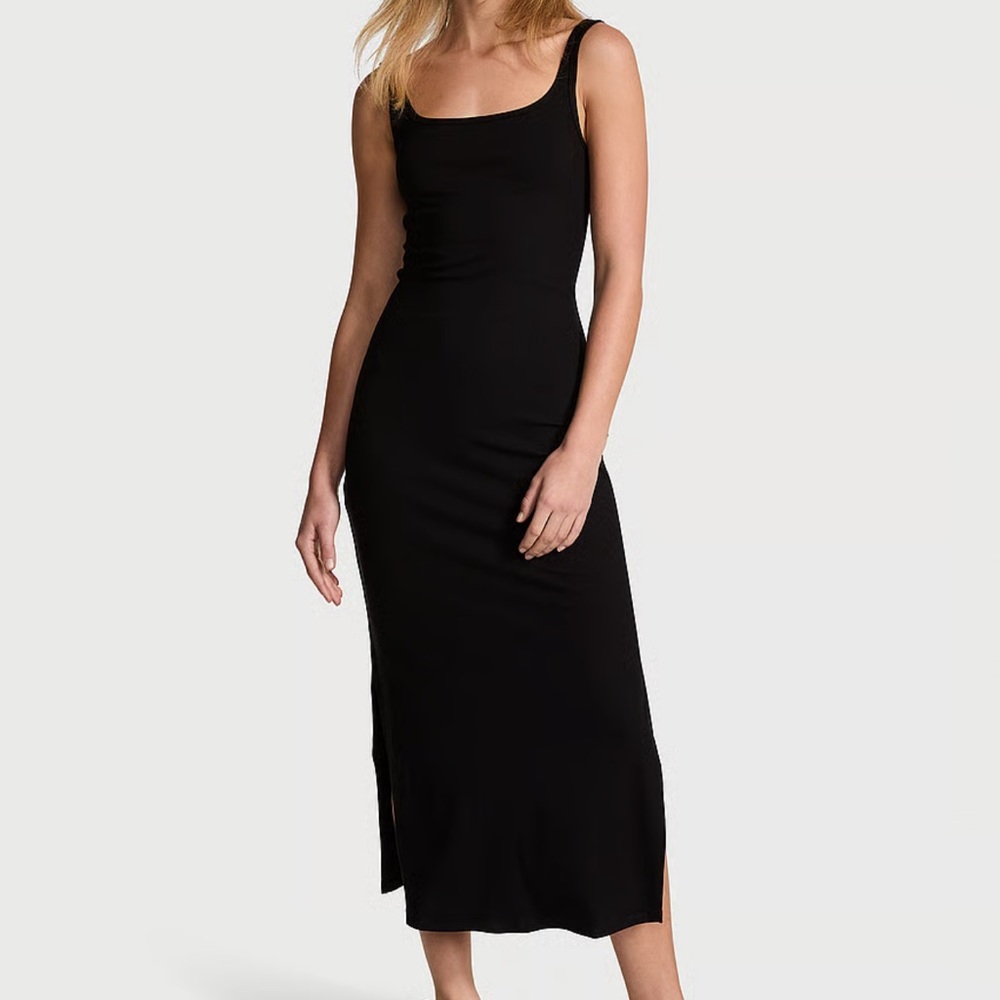 NWT Victoria’s Secret All-Day Soft Ribbed Bodycon Dress